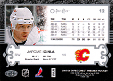 2007-2008 OPC Premier Regular Card 12 Jarome Iginla
