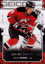 2007-2008 OPC Premier Regular Card 43 Zach Parise