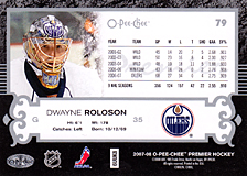 2007-2008 OPC Premier Regular Card 79 Dwayne Roloson