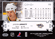 2007-2008 OPC Premier Regular Card 93 Jason Arnott