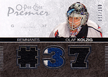 2007-2008 OPC Premier Remnants & Auto PR-OK Olaf Kolzig