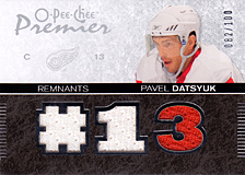 2007-2008 OPC Premier Remnants & Auto PR-PD Pavel Datsyuk
