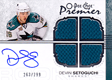 2007-2008 OPC Premier Rookies Card 117 Devin Setoguchi