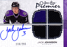 2007-2008 OPC Premier Rookies Card 118 Jack Johnson