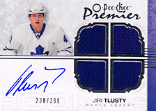 2007-2008 OPC Premier Rookies Card 124 Jiri Tlusty