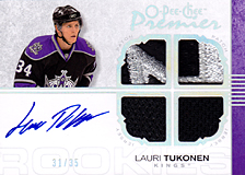 2007-2008 OPC Premier Rookies Card 131 Lauri Tukonen