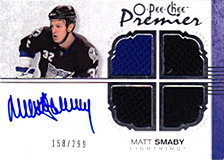 2007-2008 OPC Premier Rookies Card 138 Matt Smaby