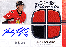 2007-2008 OPC Premier Rookies Card 140 Nick Foligno