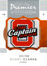 2007-2008 OPC Premier Stitchings PS-BC Bobby Clarke