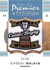2007-2008 OPC Premier Stitchings PS-EM Evgeni Malkin