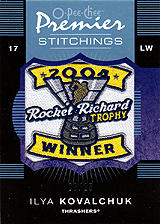 2007-2008 OPC Premier Stitchings PS-IK Ilya Kovalchuk