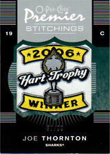 2007-2008 OPC Premier Stitchings PS-JT Joe Thornton