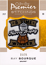 2007-2008 OPC Premier Stitchings PS-RA Ray Bourque