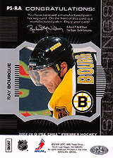 2007-2008 OPC Premier Stitchings PS-RA Ray Bourque