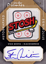 2007-2008 OPC Premier Stitchings Auto APS-SM Stan Mikita