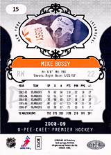 2008-2009 OPC Premier Regular Card 15 