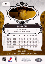 2008-2009 OPC Premier Regular Card 39 