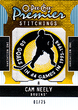 2008-2009 OPC Premier Stitchings PS-CN Cam Neely