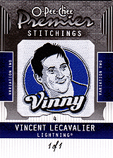 2008-2009 OPC Premier Stitchings PS-VL Vincent Lecavalier