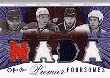 2008-2009 OPC Premier Foursomes 4J-ISHN Dany Heatley :: Jarome Iginla :: Martin St. Louis :: Rick Nash