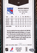 2008-2009 OPC Premier Regular Cards 29 Marian Gaborik