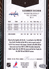 2008-2009 OPC Premier Regular Cards 2 Alexander Ovechkin
