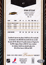 2008-2009 OPC Premier Regular Cards 47 Ryan Getzlaf