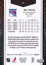 2008-2009 OPC Premier Regular Cards 59 Walt Tkaczuk