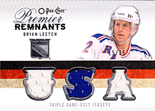 2008-2009 OPC Premier Remnants Triple PRT-BL Brian Leetch