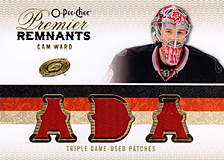 2008-2009 OPC Premier Remnants Triple PRT-WA Cam Ward