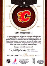 2008-2009 OPC Premier Rookies & Auto 83 