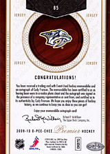 2008-2009 OPC Premier Rookies & Auto 85 