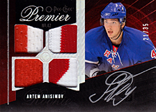 2008-2009 OPC Premier Rookies & Auto 91 Artem Anisimov