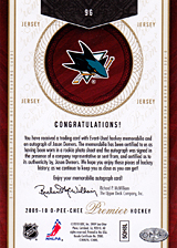 2008-2009 OPC Premier Rookies & Auto 96 
