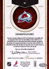 2008-2009 OPC Premier Rookies & Auto 97 
