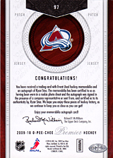 2008-2009 OPC Premier Rookies & Auto 97 