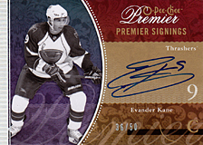 2008-2009 OPC Premier Signings PS-EK Evander Kane