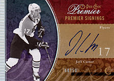 2008-2009 OPC Premier Signings PS-JC Jeff Carter