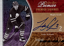 2008-2009 OPC Premier Signings PS-LS Luke Schenn
