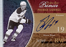 2008-2009 OPC Premier Signings PS-SD Shane Doan