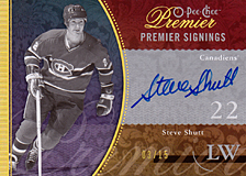 2008-2009 OPC Premier Signings PS-SV Steve Shutt