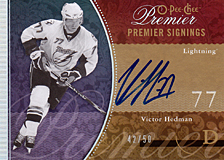 2008-2009 OPC Premier Signings PS-VH Victor Hedman