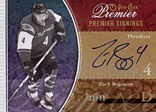 2008-2009 OPC Premier Signings PS-ZB Zach Bogosian