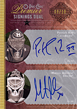 2008-2009 OPC Premier Signings - Dual PS2-RB Martin Brodeur :: Patrick Roy