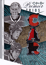 2008-2009 OPC Premier TRIOS 3J-BSW Cam Ward :: Eric Staal :: Rod Brind`Amour