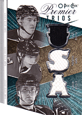 2008-2009 OPC Premier TRIOS 3J-PKW Colin Wilson :: Patrick Kane :: Zach Parise