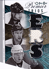 2008-2009 OPC Premier TRIOS 3J-RCG Claude Giroux :: Jeff Carter :: Mike Richards